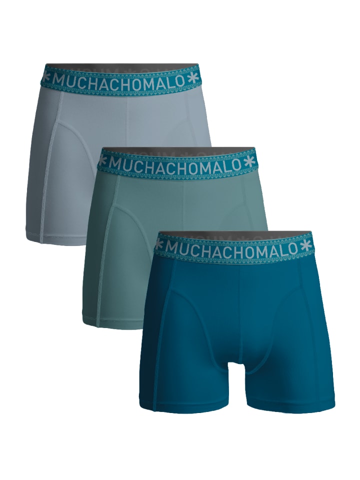 

Трусы боксеры Muchachomalo 3er-Set: Boxershort, цвет Mehrfarbig - für Herren