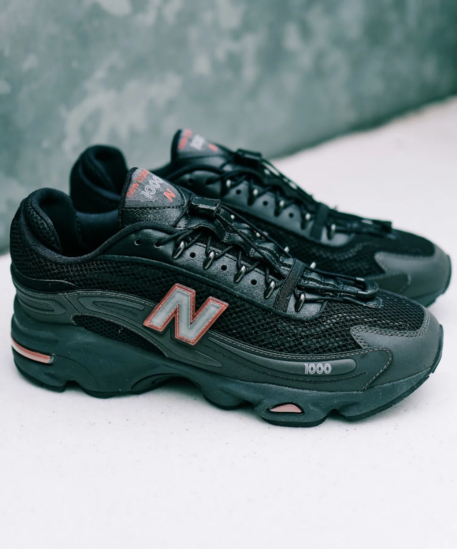 Унисекс кроссовки New Balance M1000D чёрные — фото 3