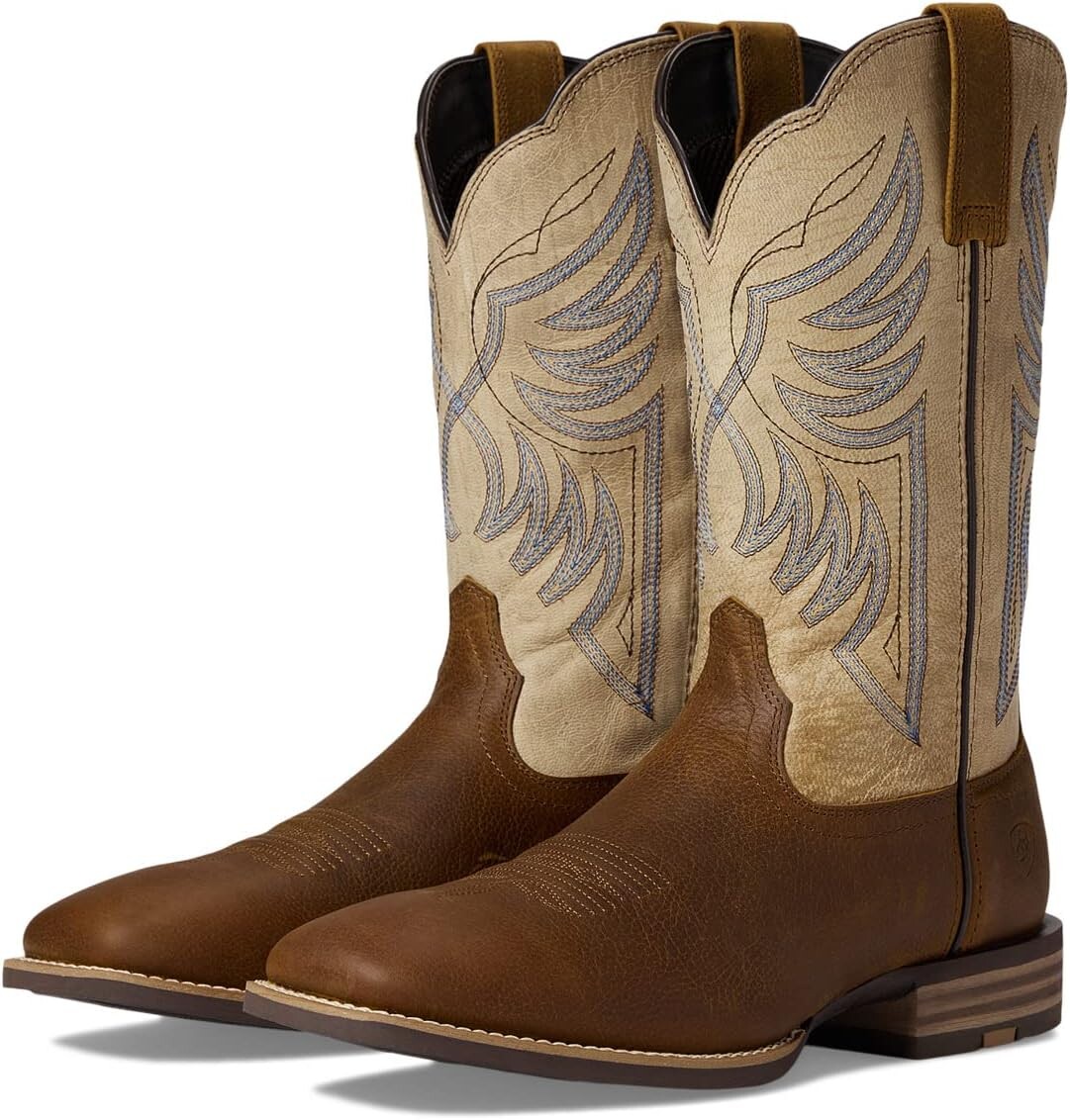 

Ковбойские сапоги Everlite Blazin Western Boot Ariat, цвет Whole Wheat/Sand Dollar