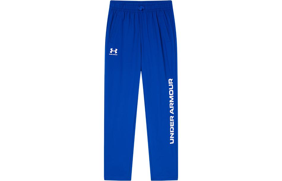 Детские вязаные спортивные штаны Under Armour, королевский синий — фото 3