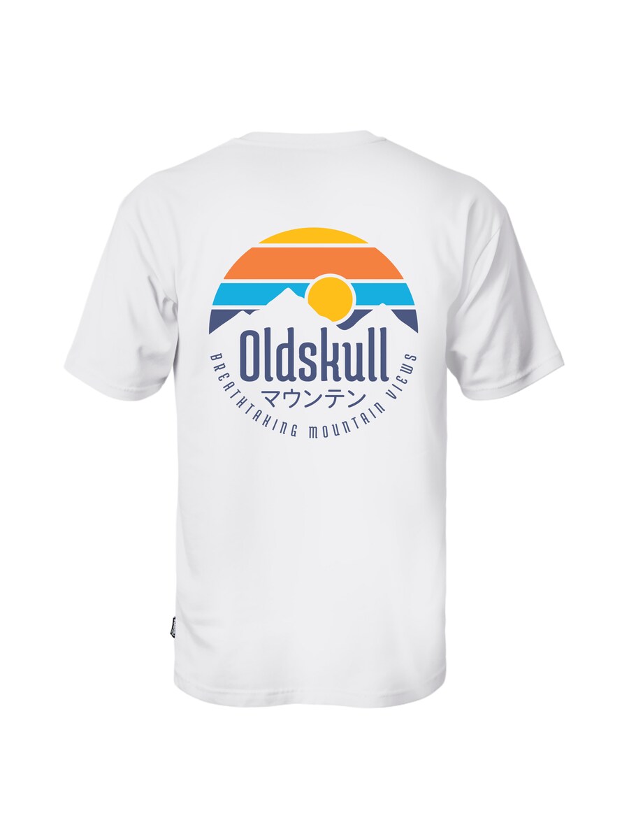 

Рубашка Oldskull Mountain, белый