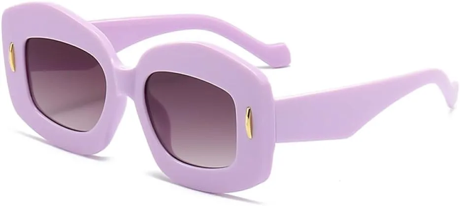 

Винтажные женские солнцезащитные очки с заклепками, прямоугольная форма, массивная зеленая оправа, мужские прямоугольные солнцезащитные очки, женские очки generic, C2