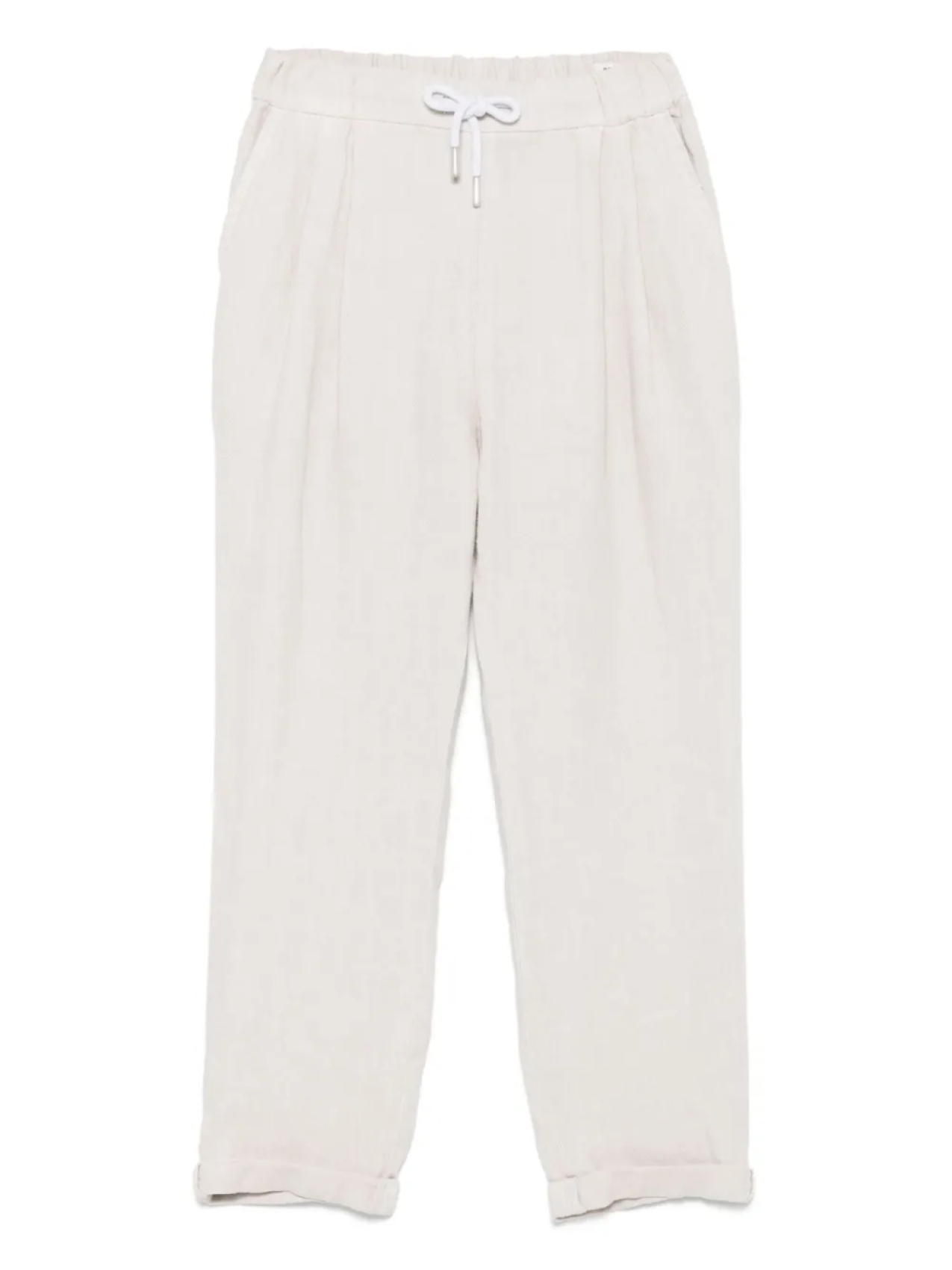 

Льняные брюки Brunello Cucinelli Kids, нейтральный