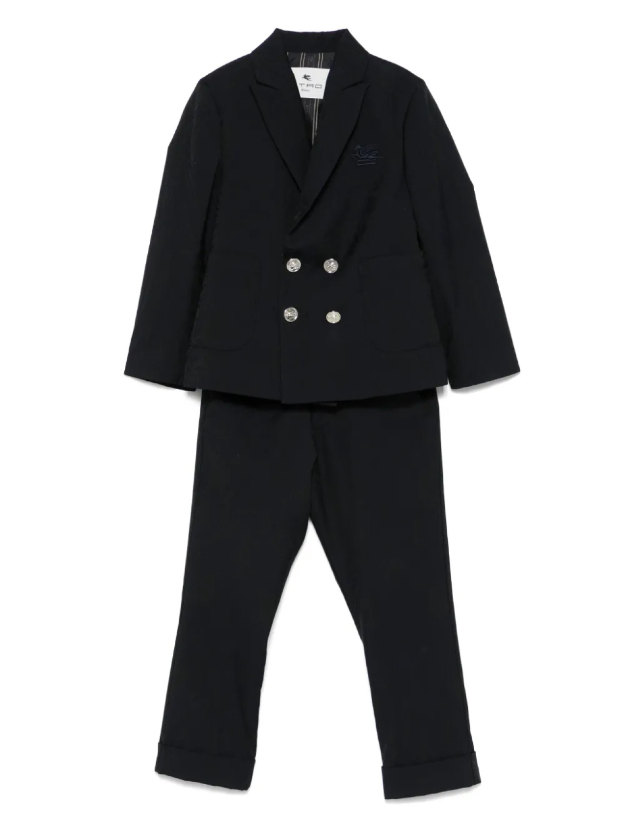 

Костюм с мотивом Пегаса ETRO KIDS, синий