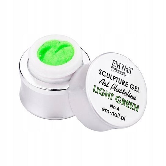 

Декоративный гель Light Green EM Nail, 3D