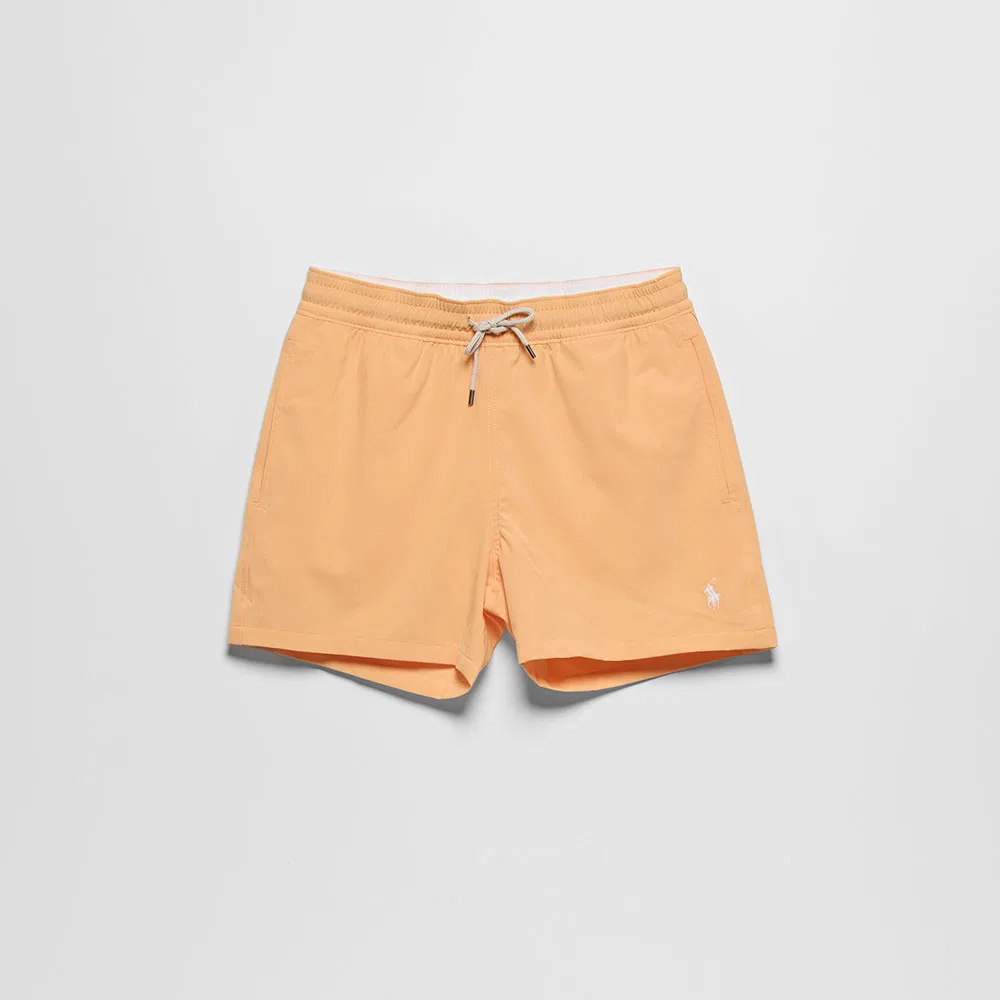 Мужские оранжевые плавательные шорты Traveler Slim Fit от Polo Ralph Lauren