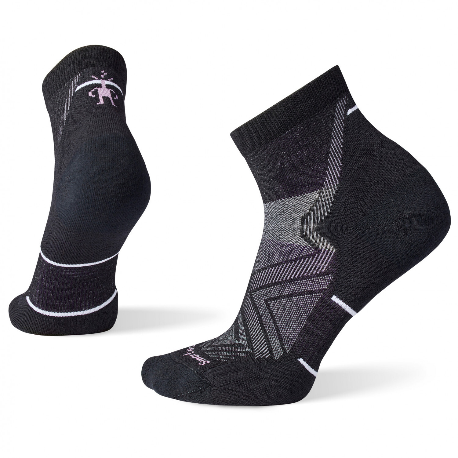 

Носки для бега Smartwool Women's Run Targeted Cushion Ankle, черный