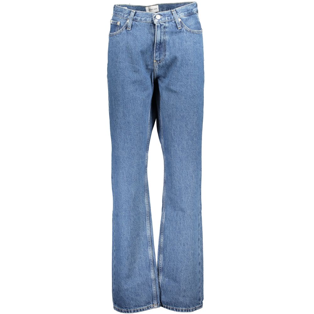 

Синие хлопковые джинсы и брюки Calvin Klein