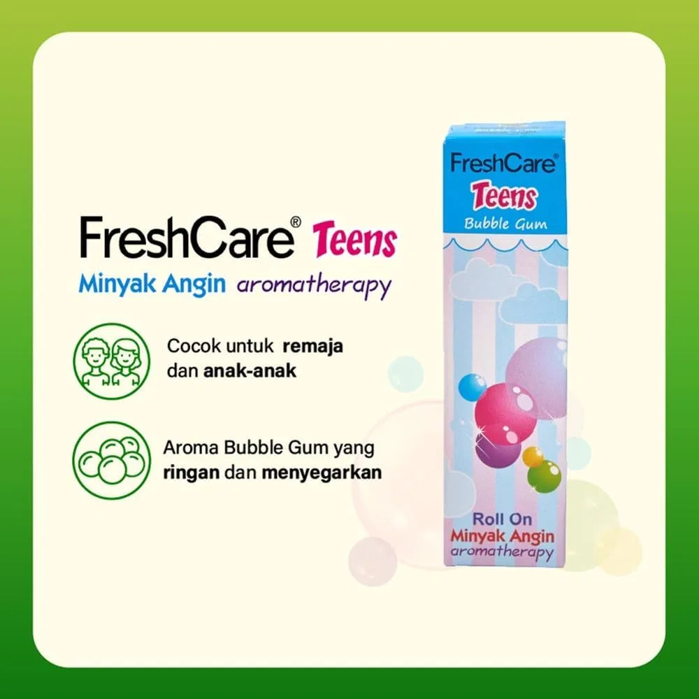Освежающее масло-роллер Fresh Care Teens Bubble Gum 10 мл — фото 3