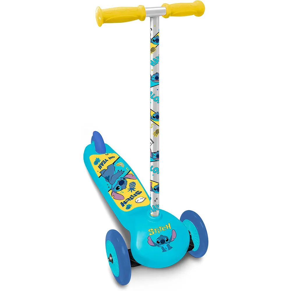 

Трехколесный балансировочный самокат Disney Balance Stitch, синий