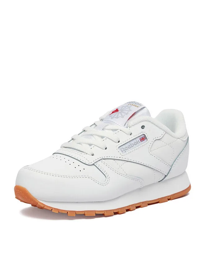 Reebok Кроссовки EO-CLASSIC LEATHER 100000166 белые — фото 3