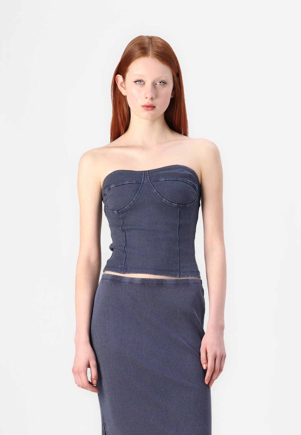 

Топ ONLESRA LIFE CORSET ONLY, темно-синий