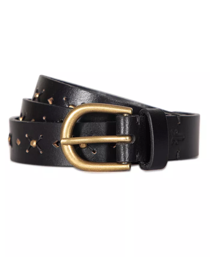

Женский пояс с бисером Perf Belt Frye, черный