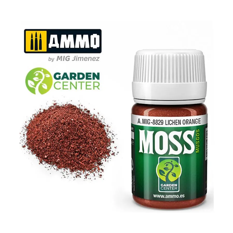 

Лишайник оранжевый, Garden Center - Moss