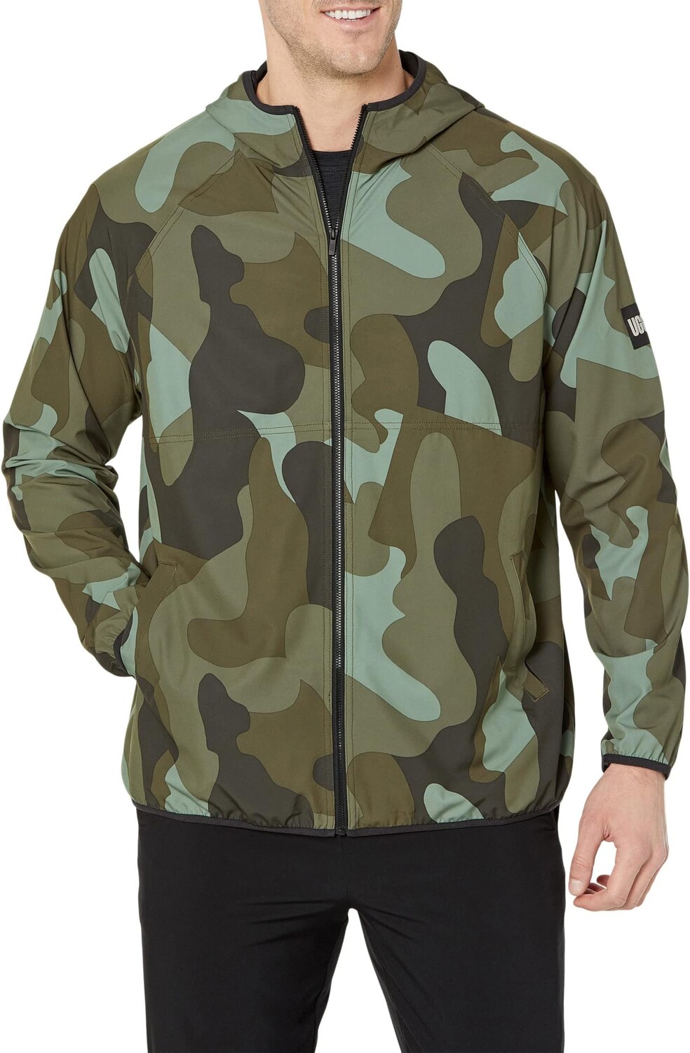 

Куртка UGG Edison Jacket Print, цвет Moss Green Camo Pop