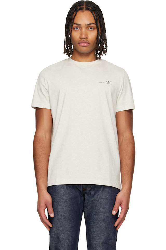 

A.P.C. Стандартная серая футболка