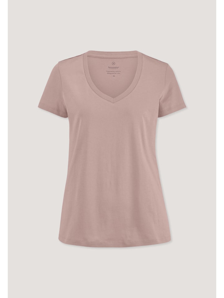 

Футболка Hessnatur Regular из чистого органического хлопка, розового цвета, Розовый, Футболка Hessnatur Regular из чистого органического хлопка, розового цвета