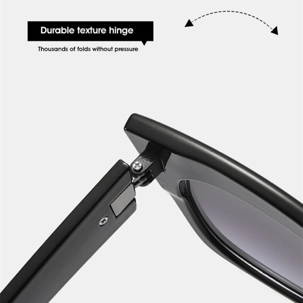 

Ретро женские солнцезащитные очки «кошачий глаз», солнцезащитные очки с защитой от УФ-излучения UV400, черные очки с леопардовым принтом LANGSER, Leopard