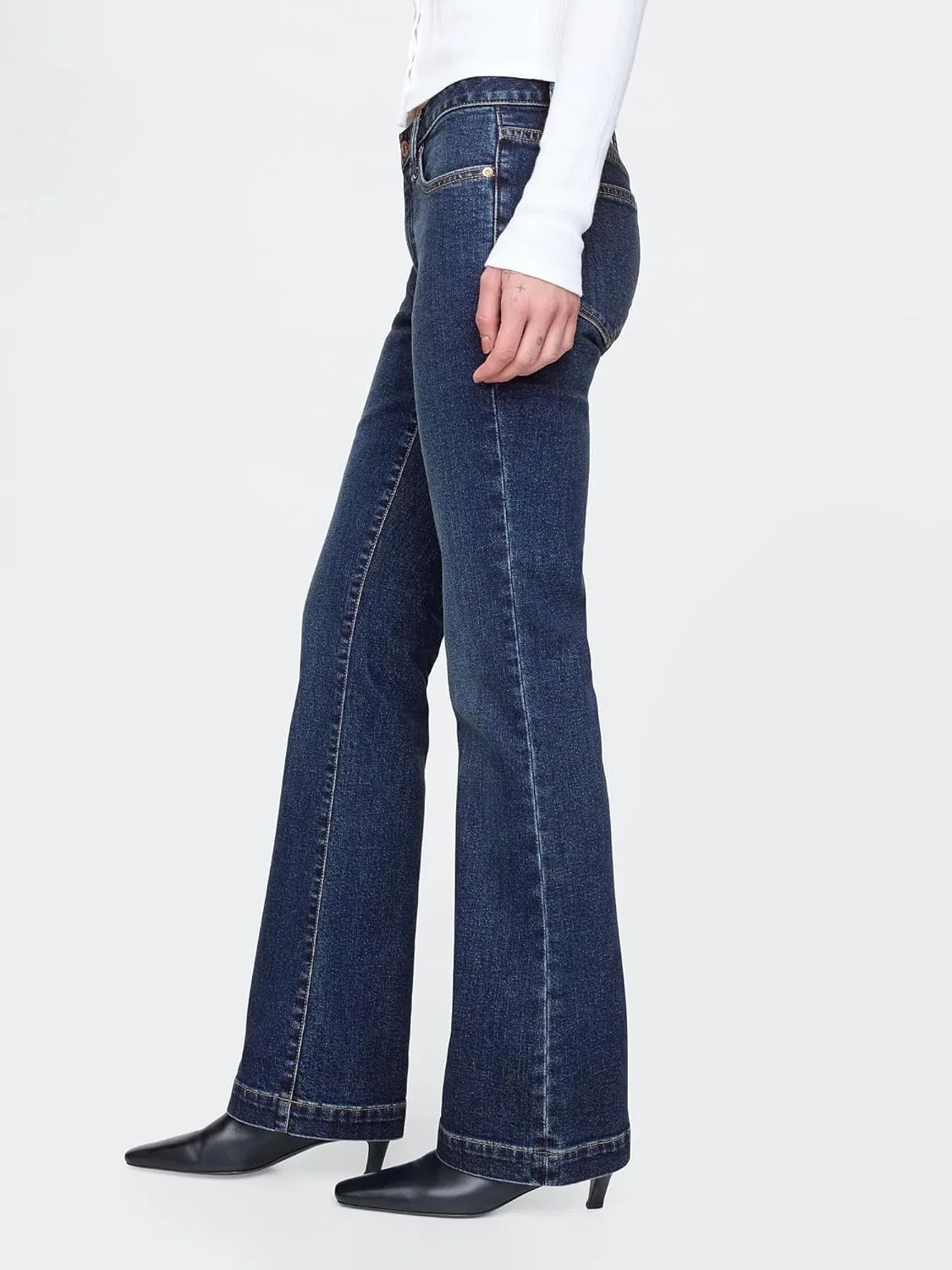 Джинсы Gap Women's Long and Lean Fit, индиго — фото 3