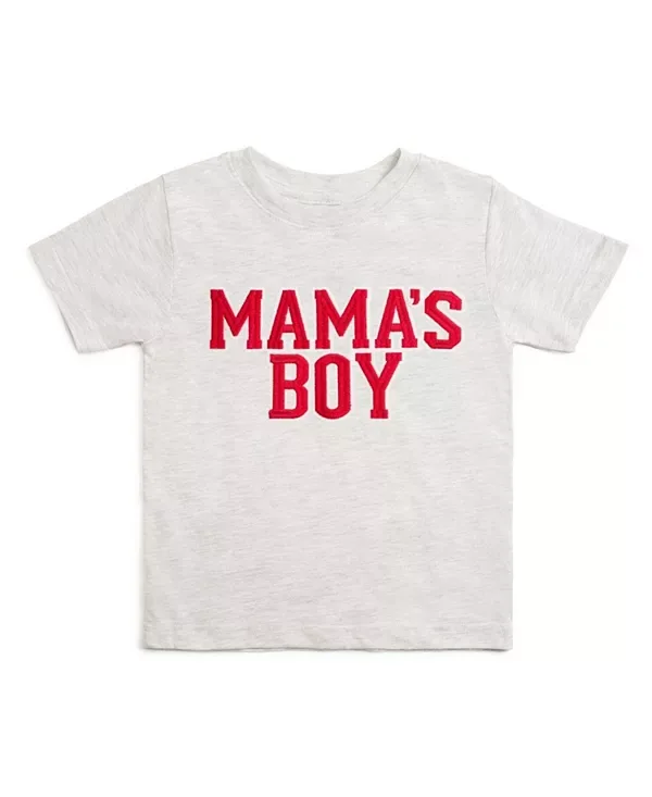 Футболка с коротким рукавом и нашивкой Mama'S varsity patch - для детей постарше Sweet Wink, Ash