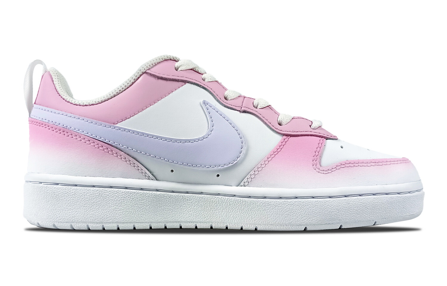 

Кроссовки Nike Court Borough 2 Skateboarding Shoes Women's Low-top White, розовый