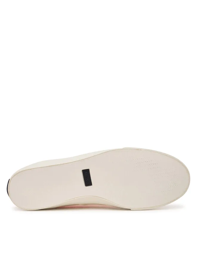 Polo Ralph Lauren Кроссовки из ткани Keaton V2 Sk 816P07662005 оранжевые — фото 4