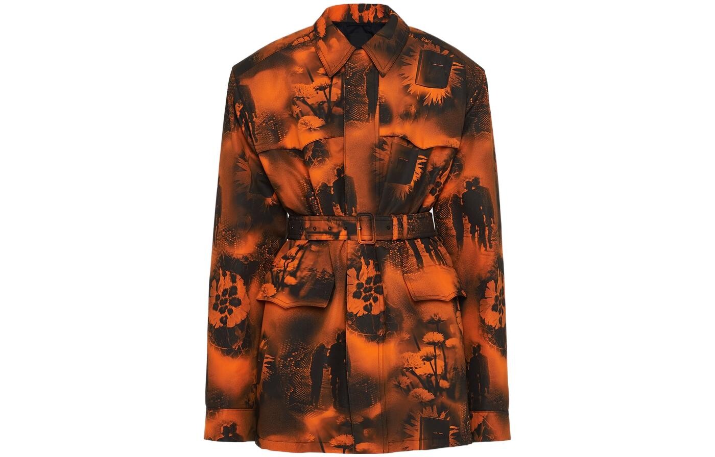 

Пальто мужское оранжевое Prada, оранжевый