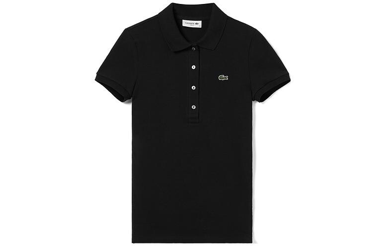 

LACOSTE Женская рубашка-поло, цвет Black-031