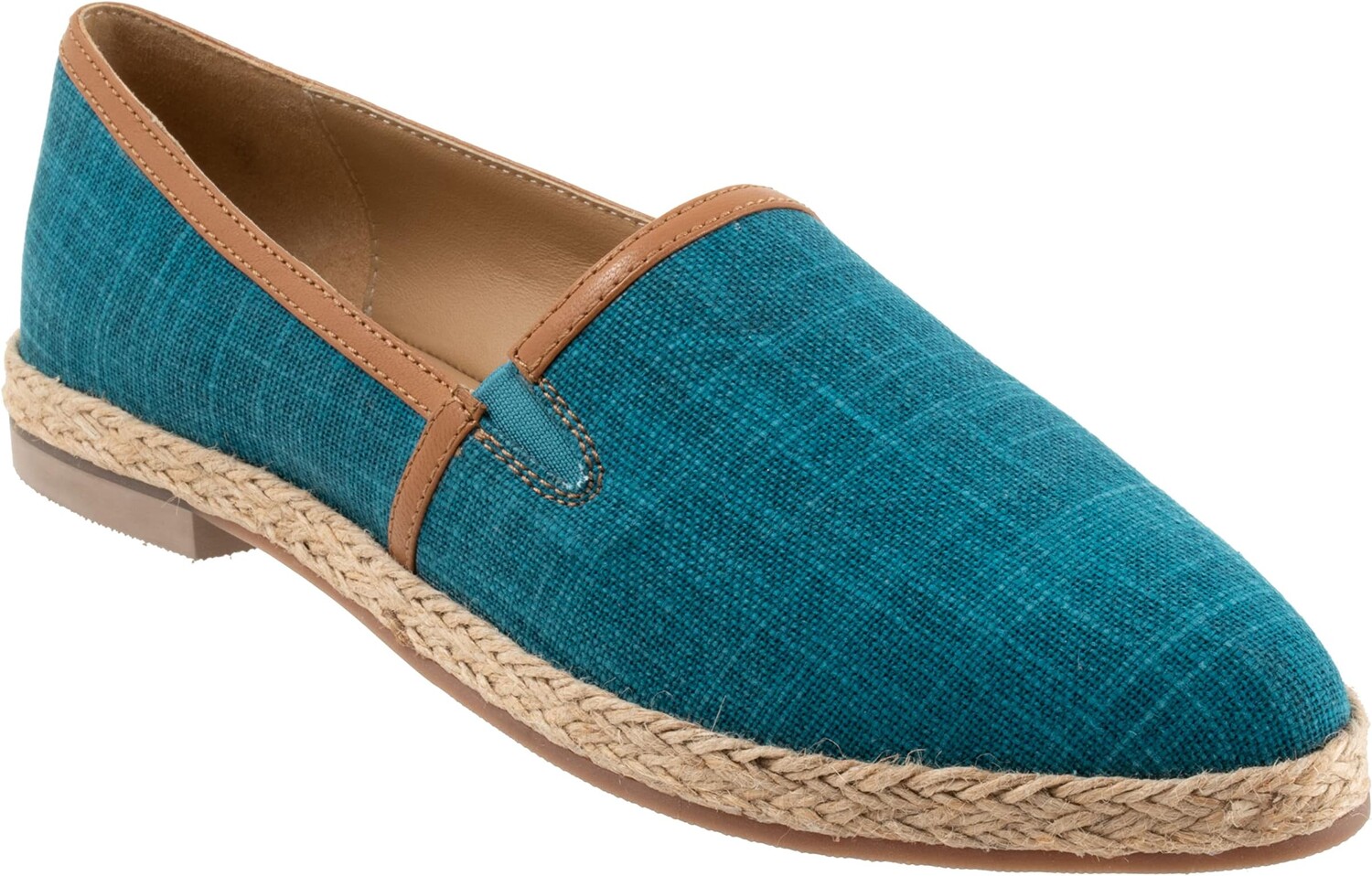 

Лоферы Trotters Estelle, цвет Aqua Canvas