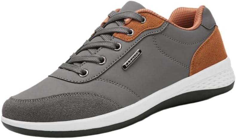 

Мужские спортивные кроссовки- удобны для повседневного использования. Резиновая подошва. Подходят для ежедневных занятий на открытом воздухе. Для бега Fusecottc, серый