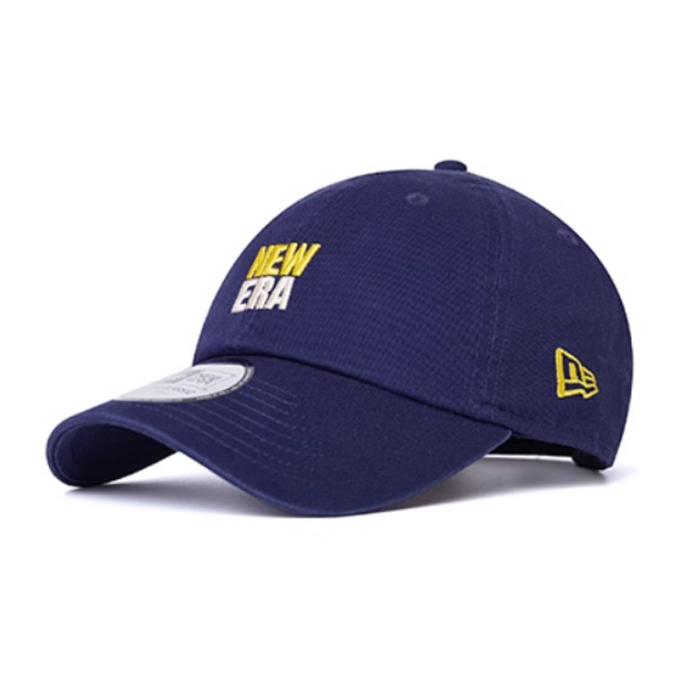 

New Era Хлопковая бейсболка унисекс светло-синего цвета, Light Navy Blue