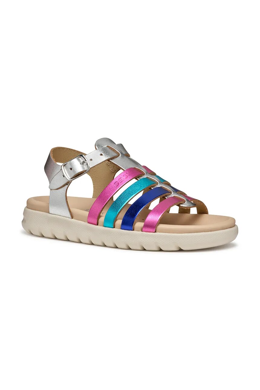 

Детские кожаные сандалии SANDAL SOLEIMA Geox, розовый