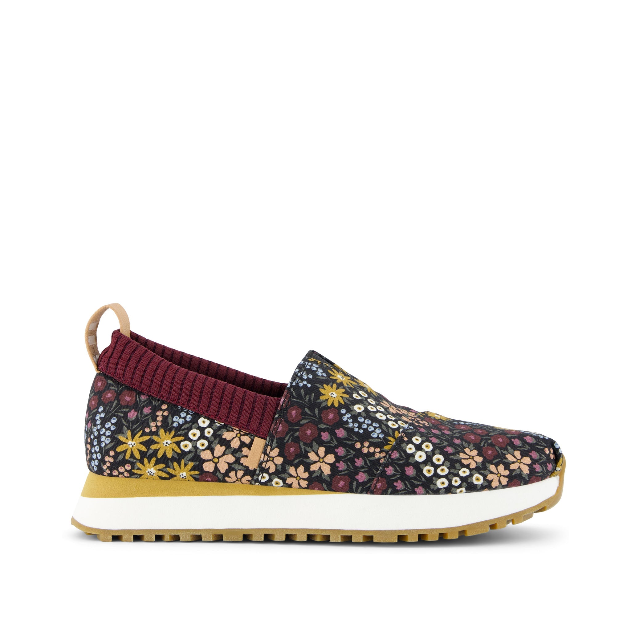 Resident 2.0 Black Wildflowers кроссовки TOMS Shoes