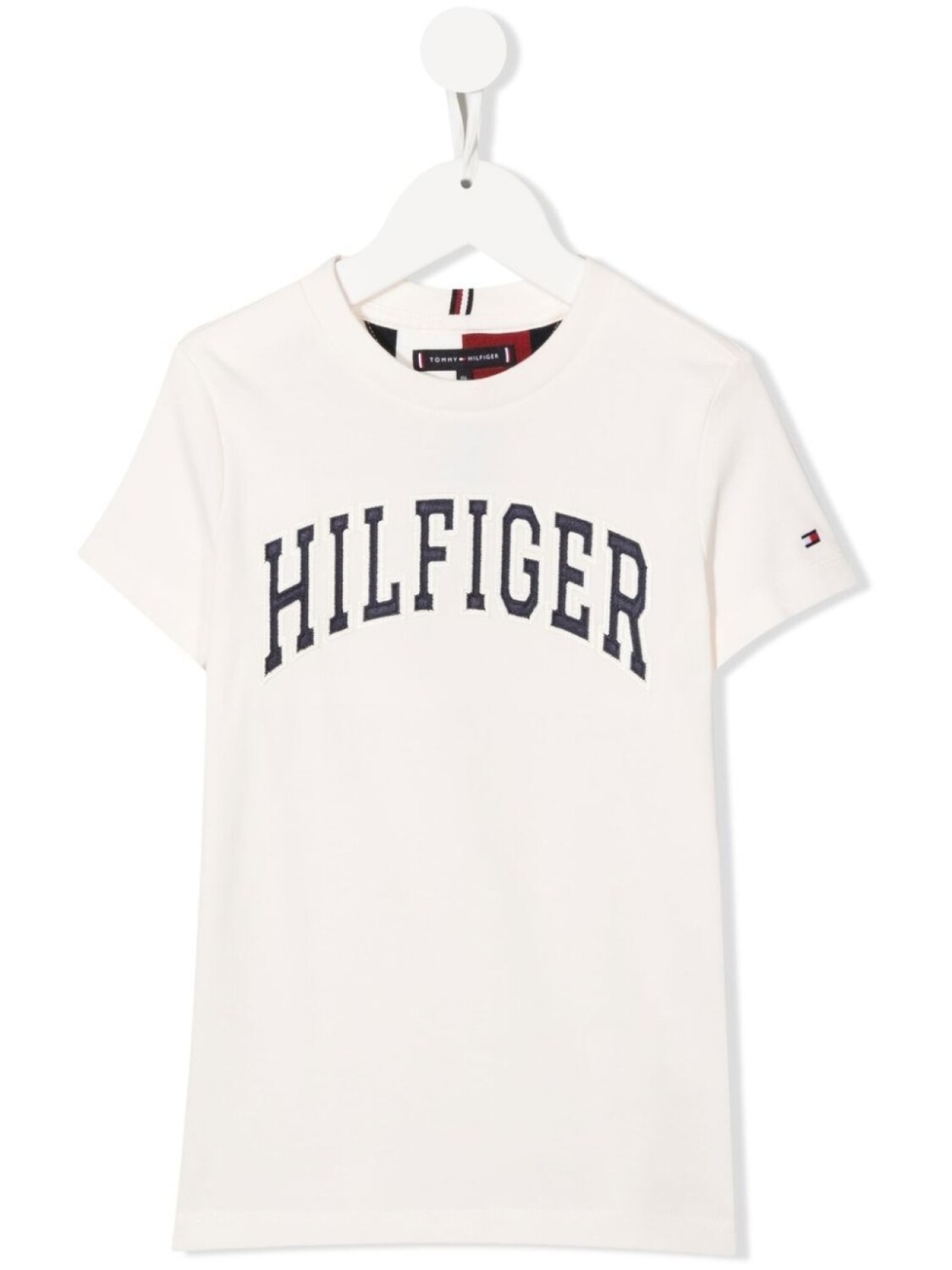 

Футболка Varsity с вышитым логотипом Tommy Hilfiger Junior, белый