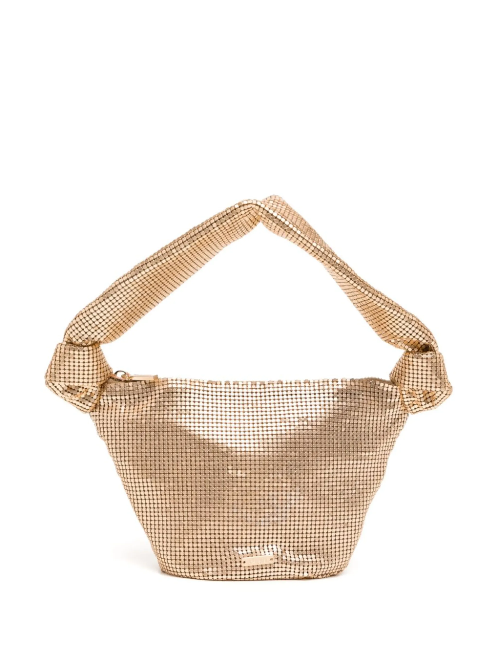 

Сумка на плечо Gia с эффектом металлик Cult Gaia, золотистый