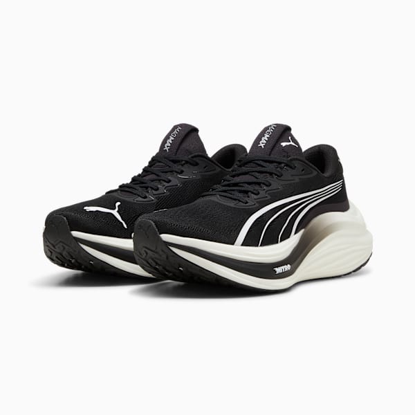 Мужские кроссовки для бега по шоссе Magmax Nitro Puma, черный — фото 4