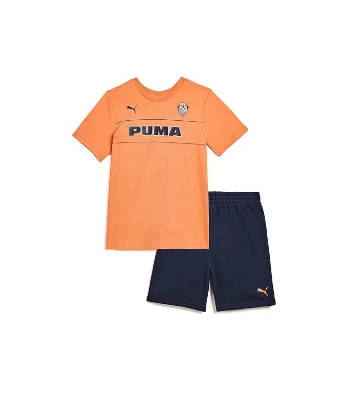 Детский комплект футболка и шорты Graphic PUMA Kids, Melon