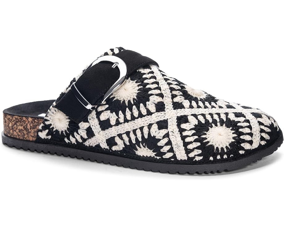 

Тапочки Dirty Laundry Bunches, цвет Black/White