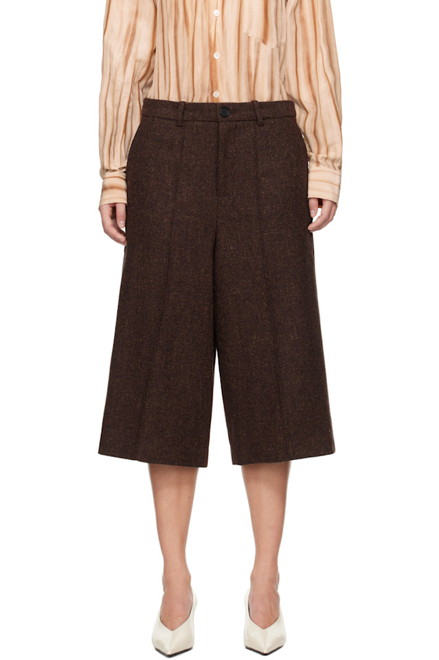 

Шерстяные бермуды Umber Postpast, Burgundy