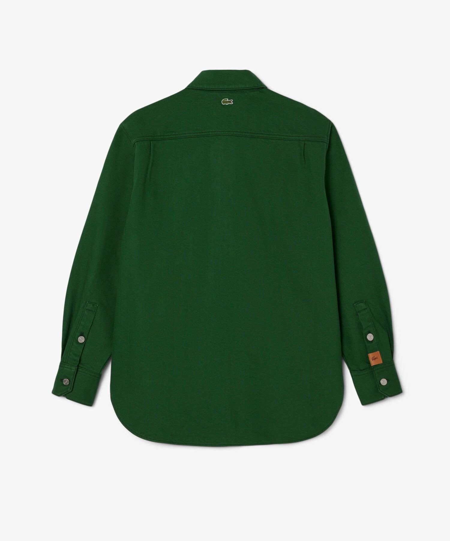 Рубашка-куртка женская LACOSTE Green — фото 4