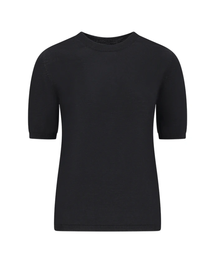 

Футболка Gerico из натуральной шерсти Max Mara, черный