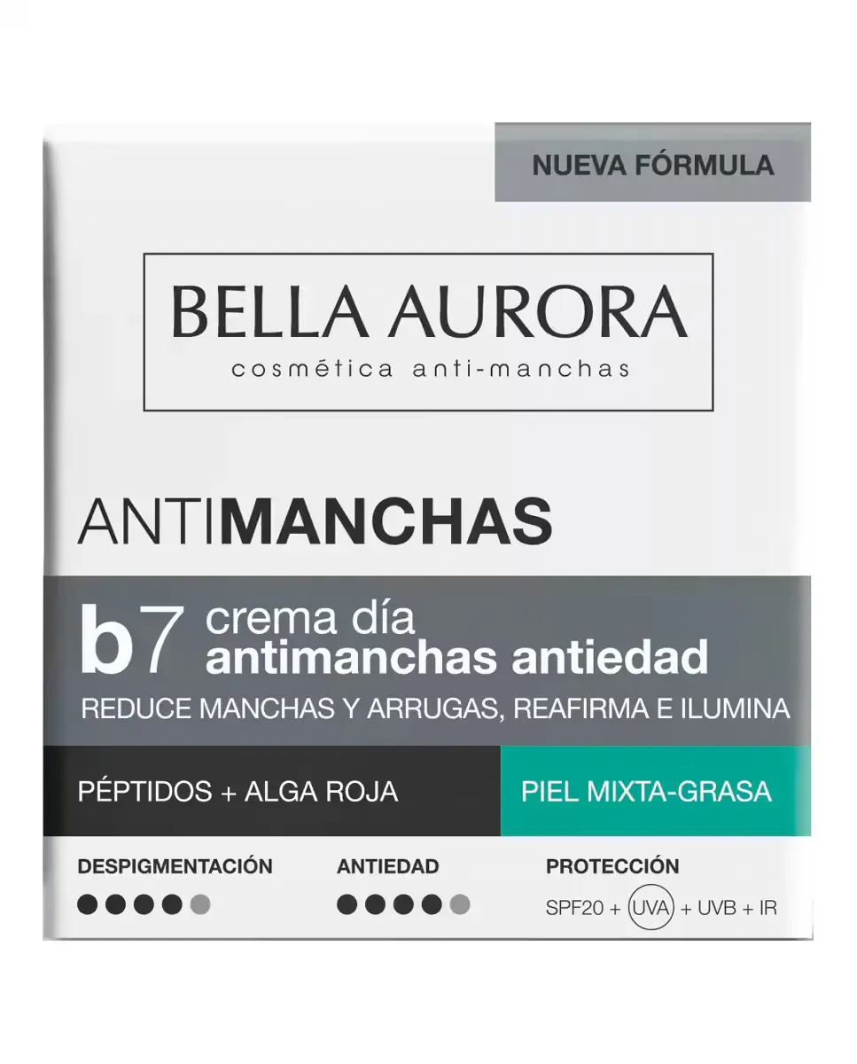 Крем для лица SPF BELLA AURORA От пятен и старения для комбинированной и жирной кожи B7 — фото 4