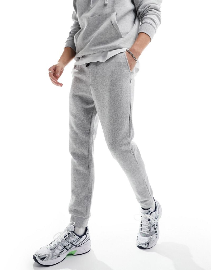 

Серые джоггеры узкого кроя Jack & Jones