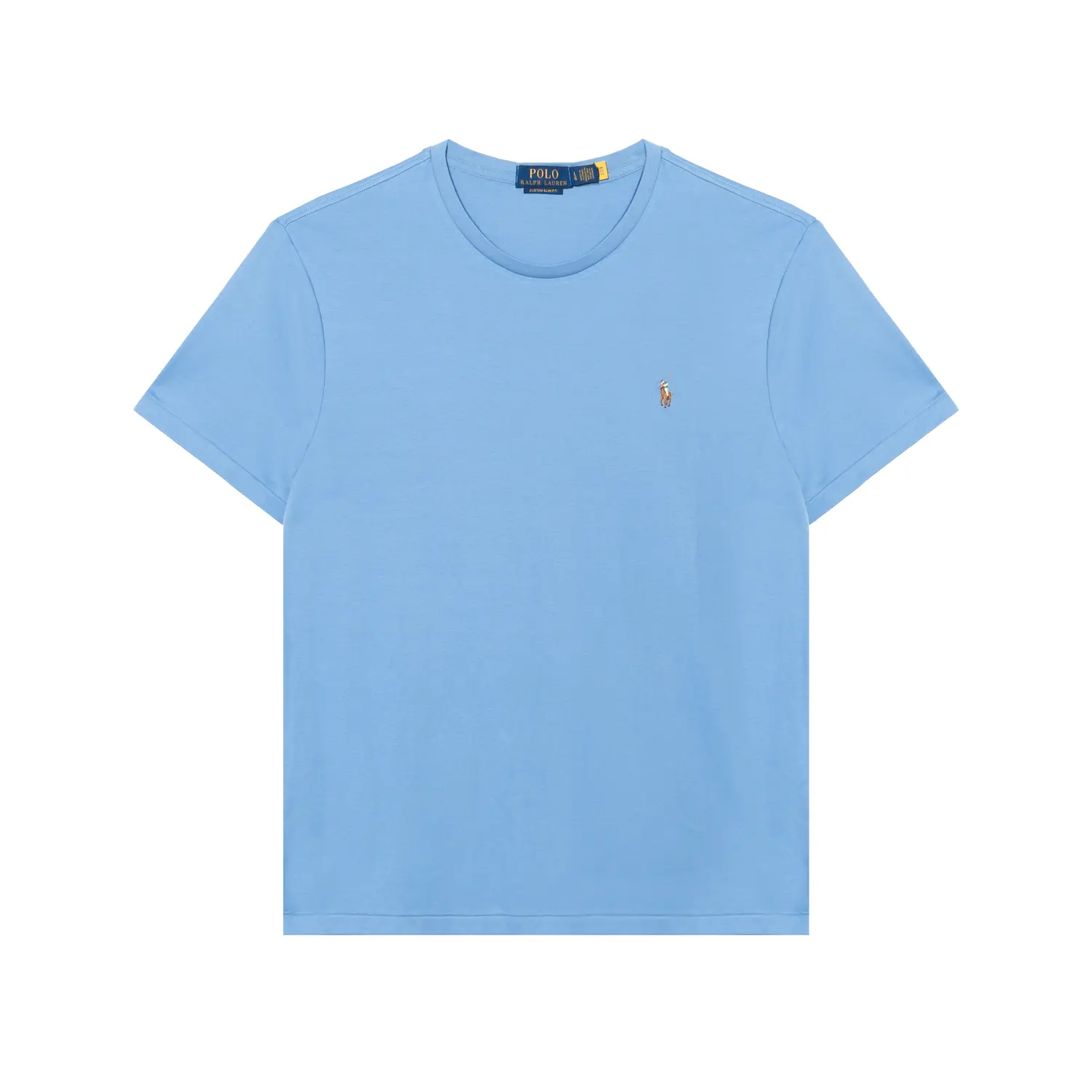 

Хлопковая футболка Polo Ralph Lauren, синий