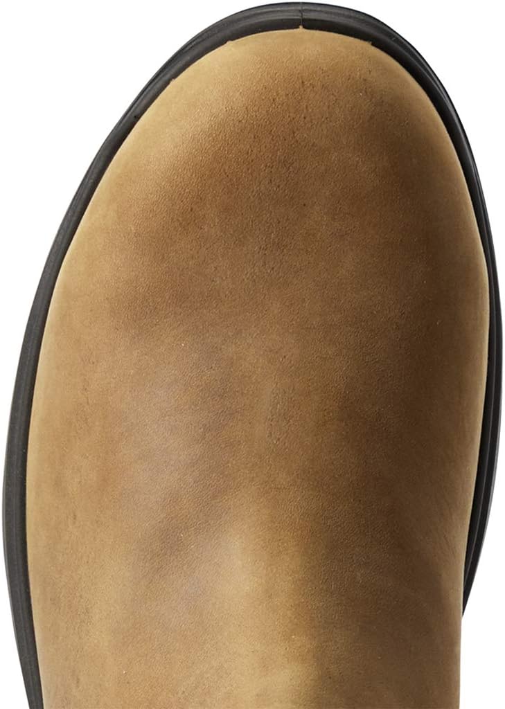 Мужские сапоги ARIAT Turbo Pull-on с водонепроницаемым карбоновым носком CSA в западном стиле, Aged Bark — фото 4