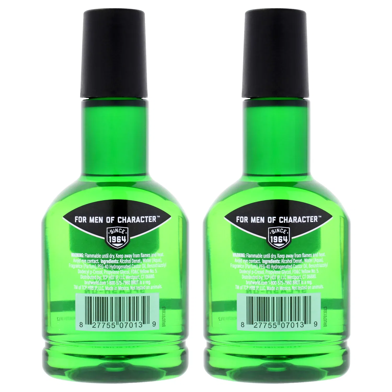 Лосьон после бритья Splash-On Original Fragrance от Brut для мужчин - 100 мл - упаковка из 2 штук, Clear — фото 2