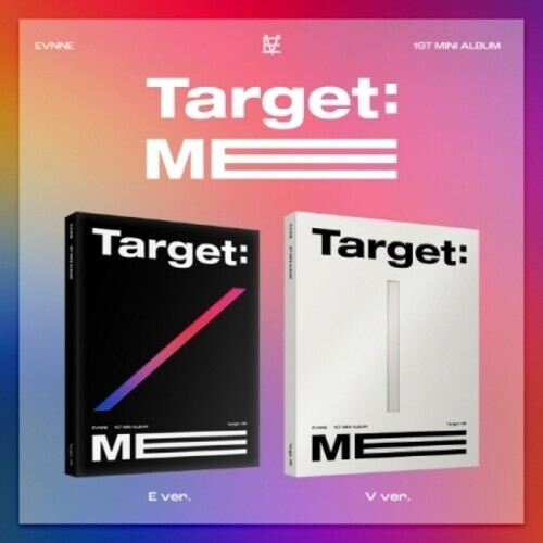 

CD диск EVNNE: Target: Me - Random Cover - incl. 88pg Photobook, Postcard, ID Photo, Sticker, Message Card + Folding Poster