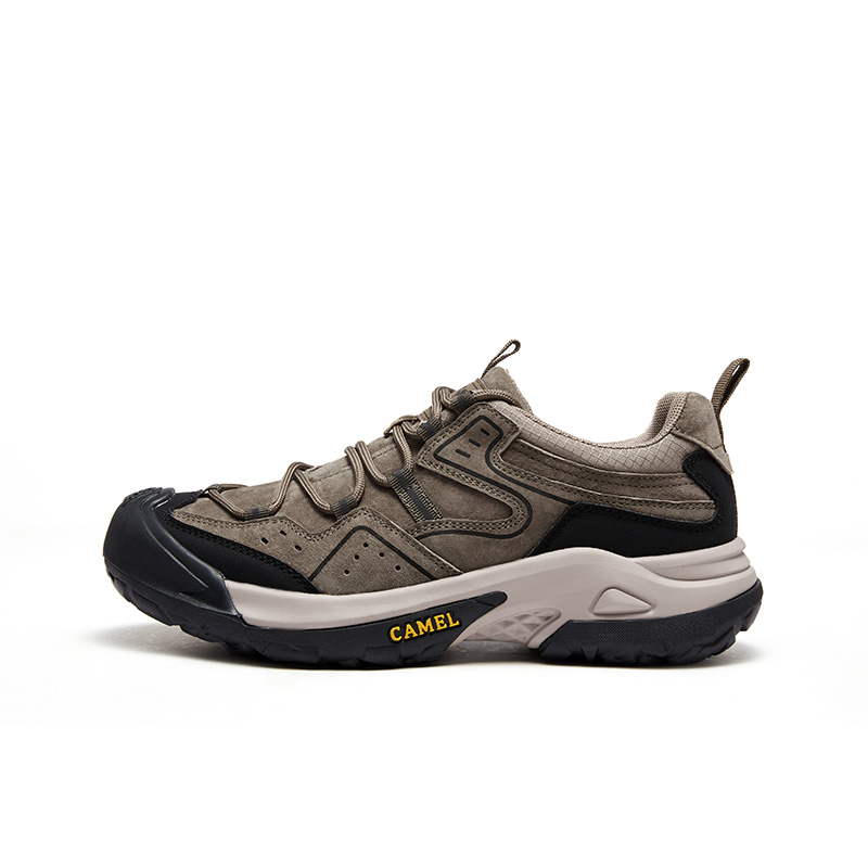 

CAMEL Низкие треккинговые туфли мужские хаки, цвет Khaki