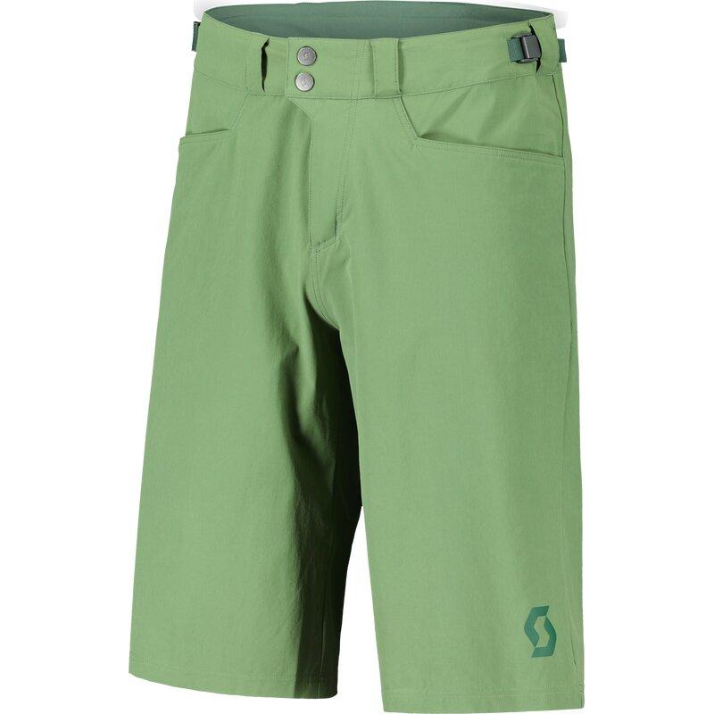 

Шорты sco shorts ms trail flow с подкладкой Scott, зеленый