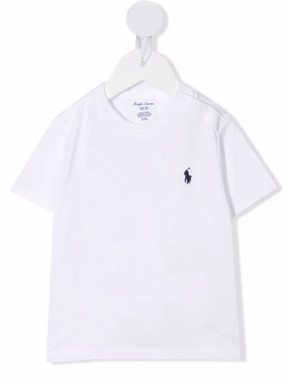 

Футболка с логотипом Polo Pony POLO RALPH LAUREN KIDS, белый